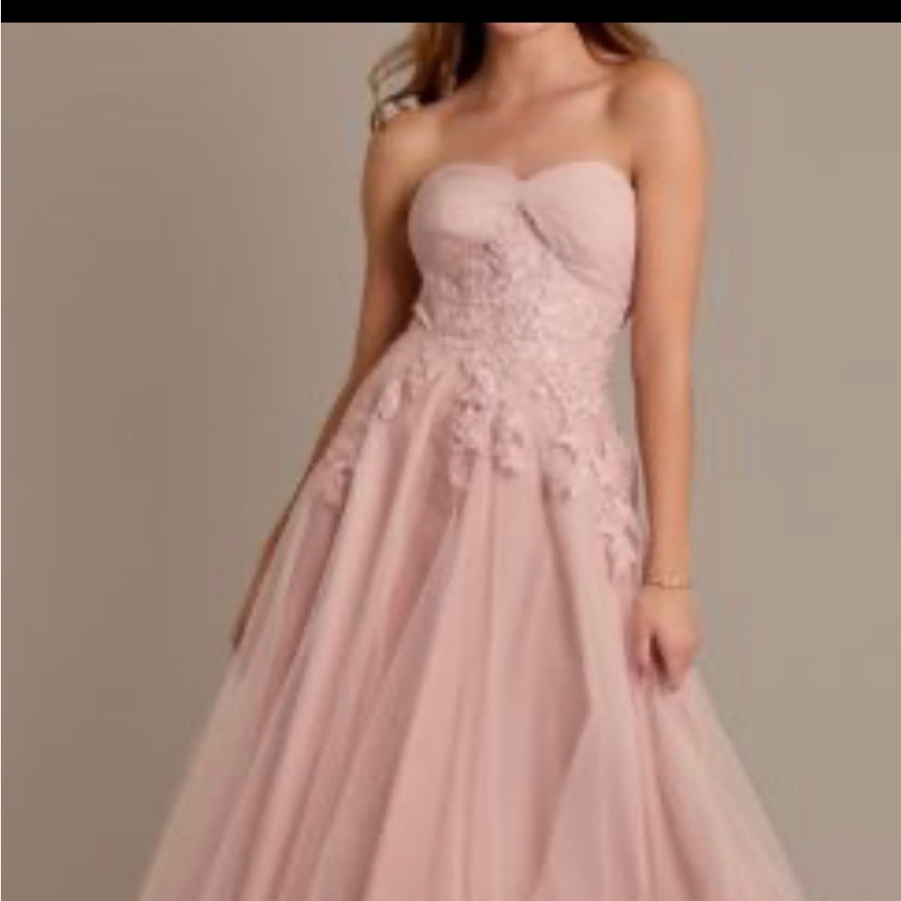 Pink Jules and Cleo prom dress size 2
